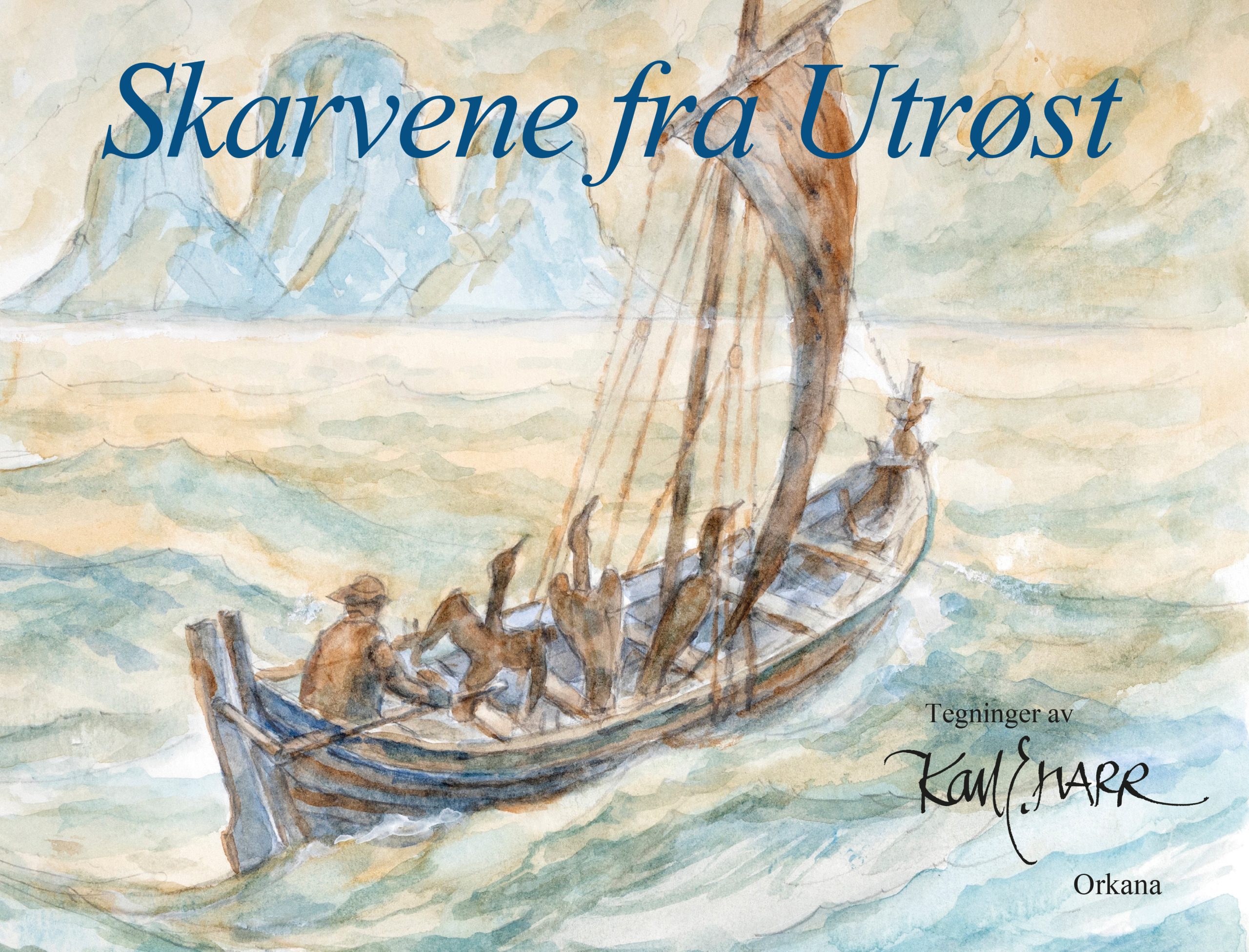 Skarvene på Utrøst omslag